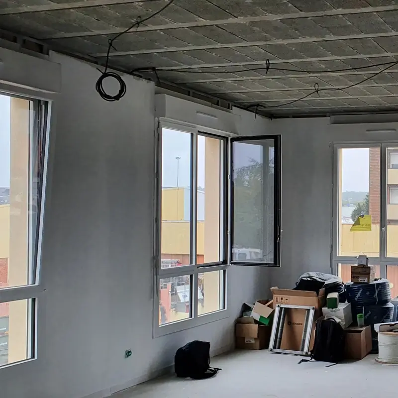 Aménagement ERT avant