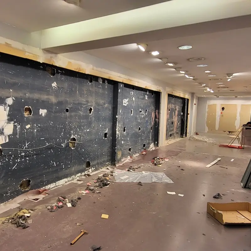 Fermeture commerciale avant